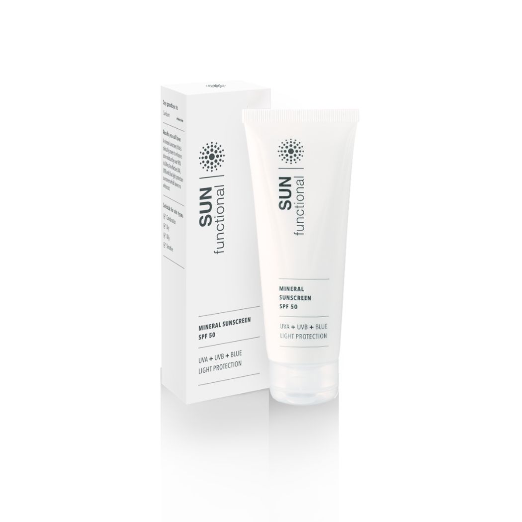 Mineral Sunscreen SPF50 UVA + UVB + Blue Light Protection